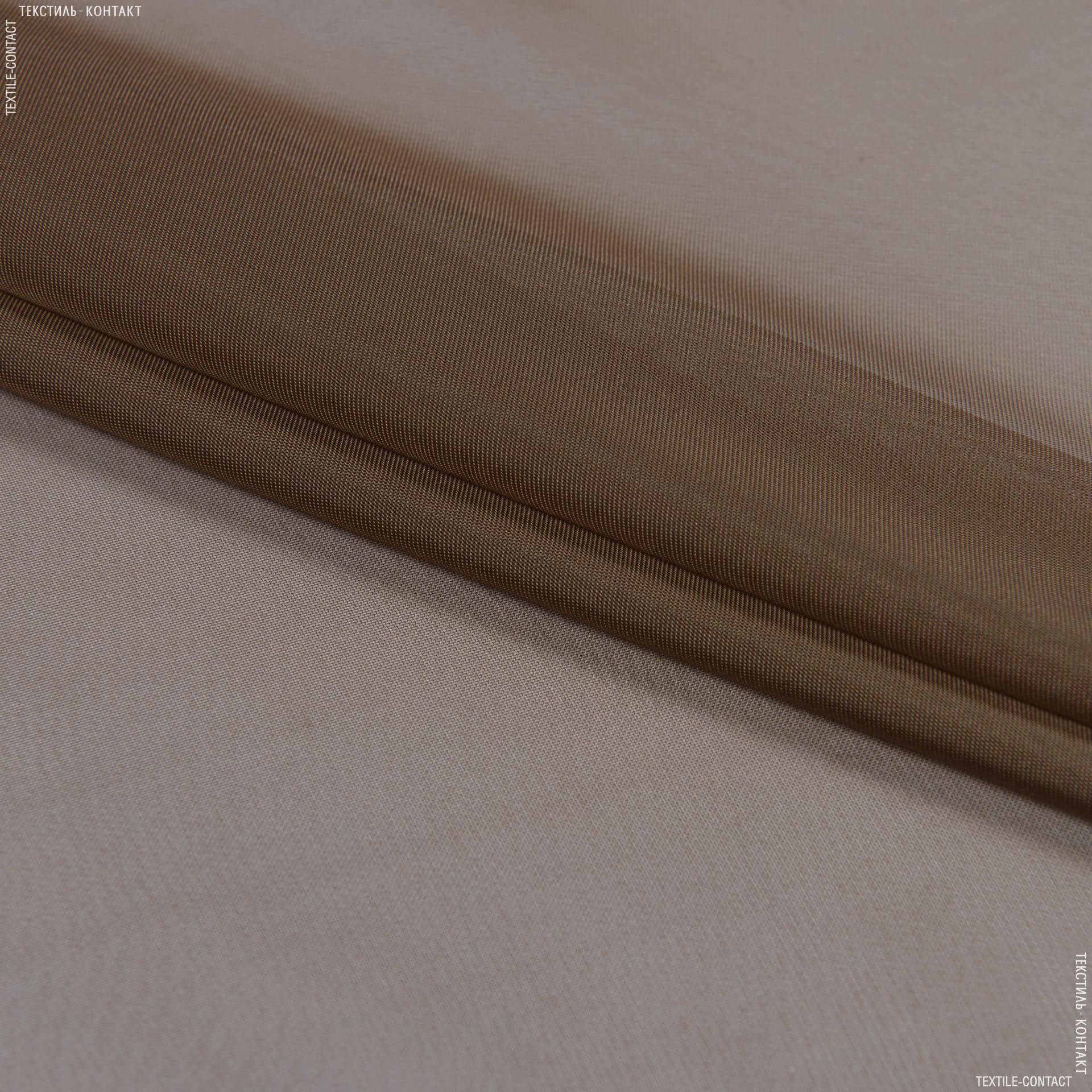 Тканини гардинні тканини - Тюль вуаль колір кориця