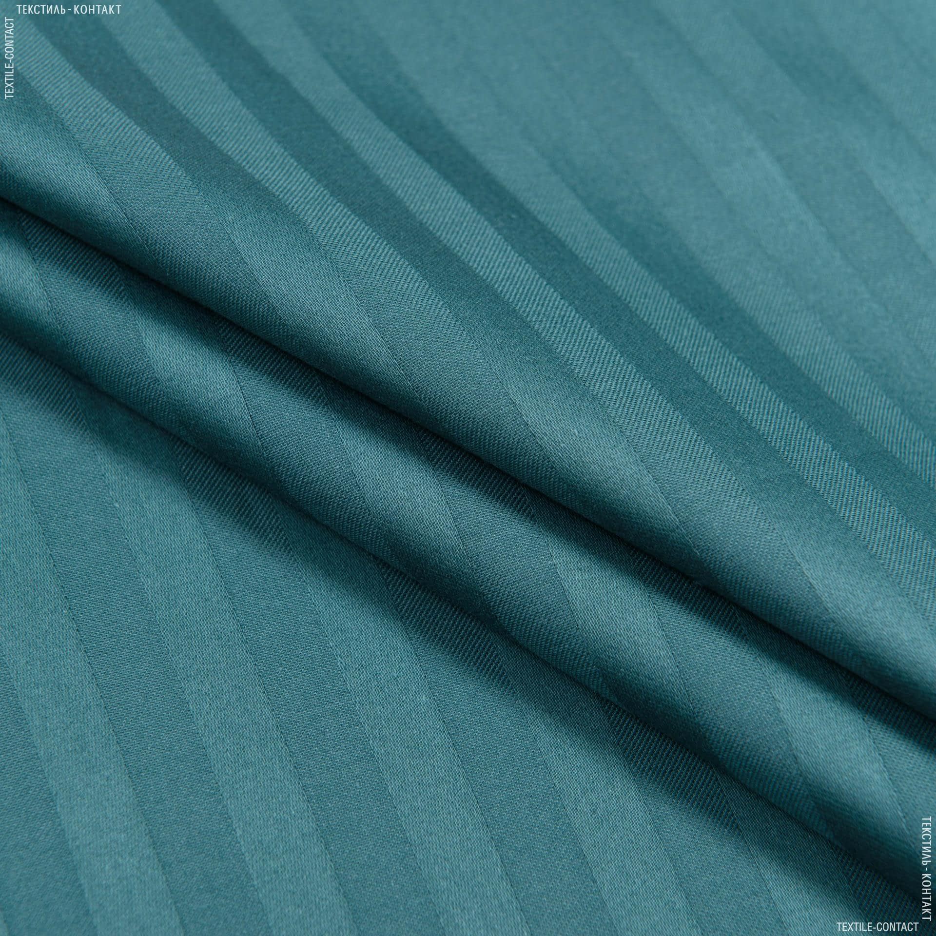 Ткани для постельного белья - Сатин яшма  полоса 1 см