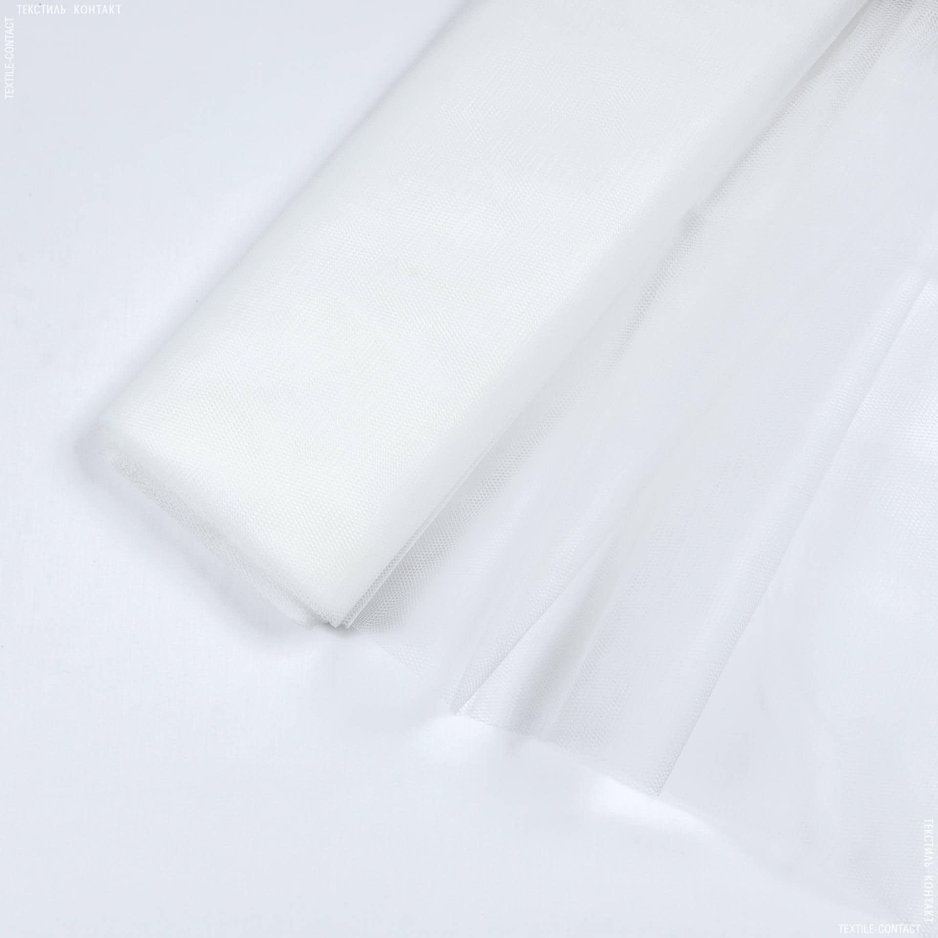 Ткани для платьев - Фатин жесткий молочный
