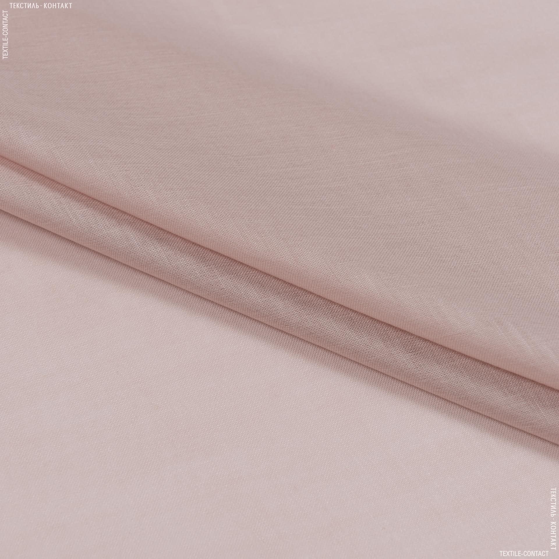 Ткани гардинные ткани - Тюль батист Люсент/LUCENT  цвет бархатная роза