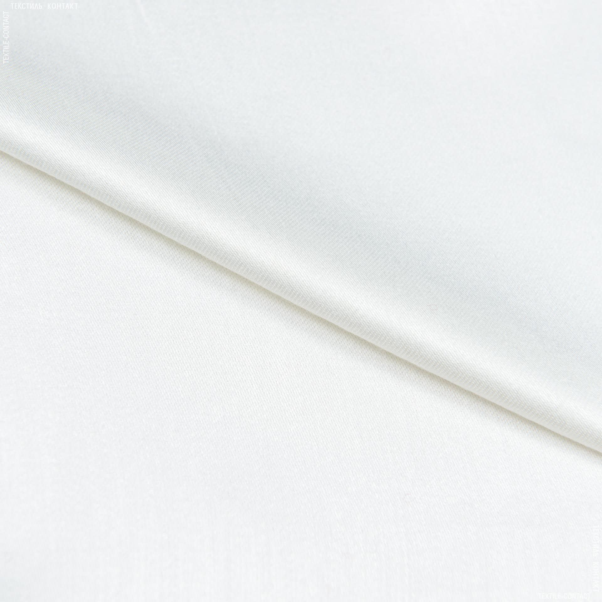 Ткани для платьев - Плательный сатин молочный
