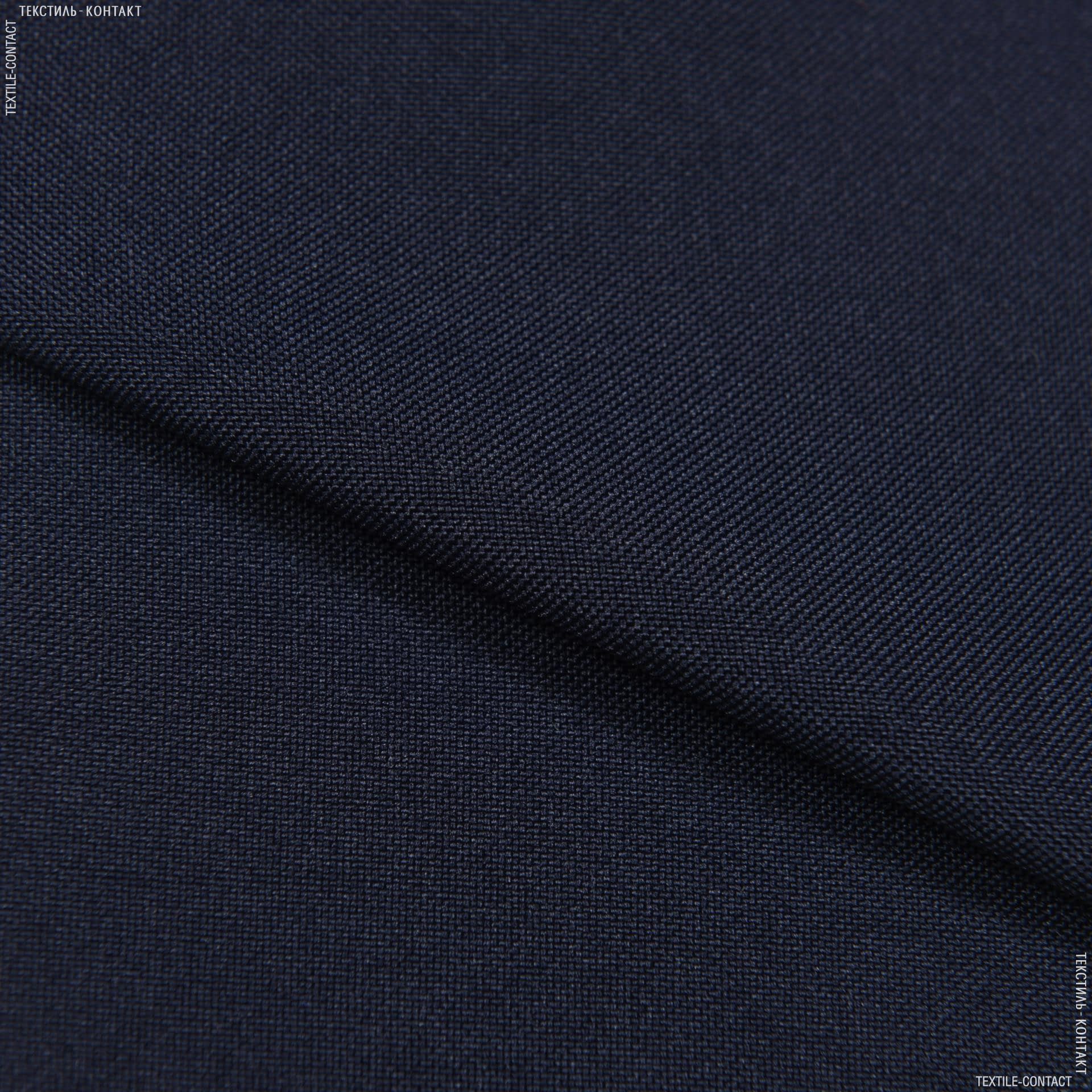 Ткани для брюк - Габардин темно-синий