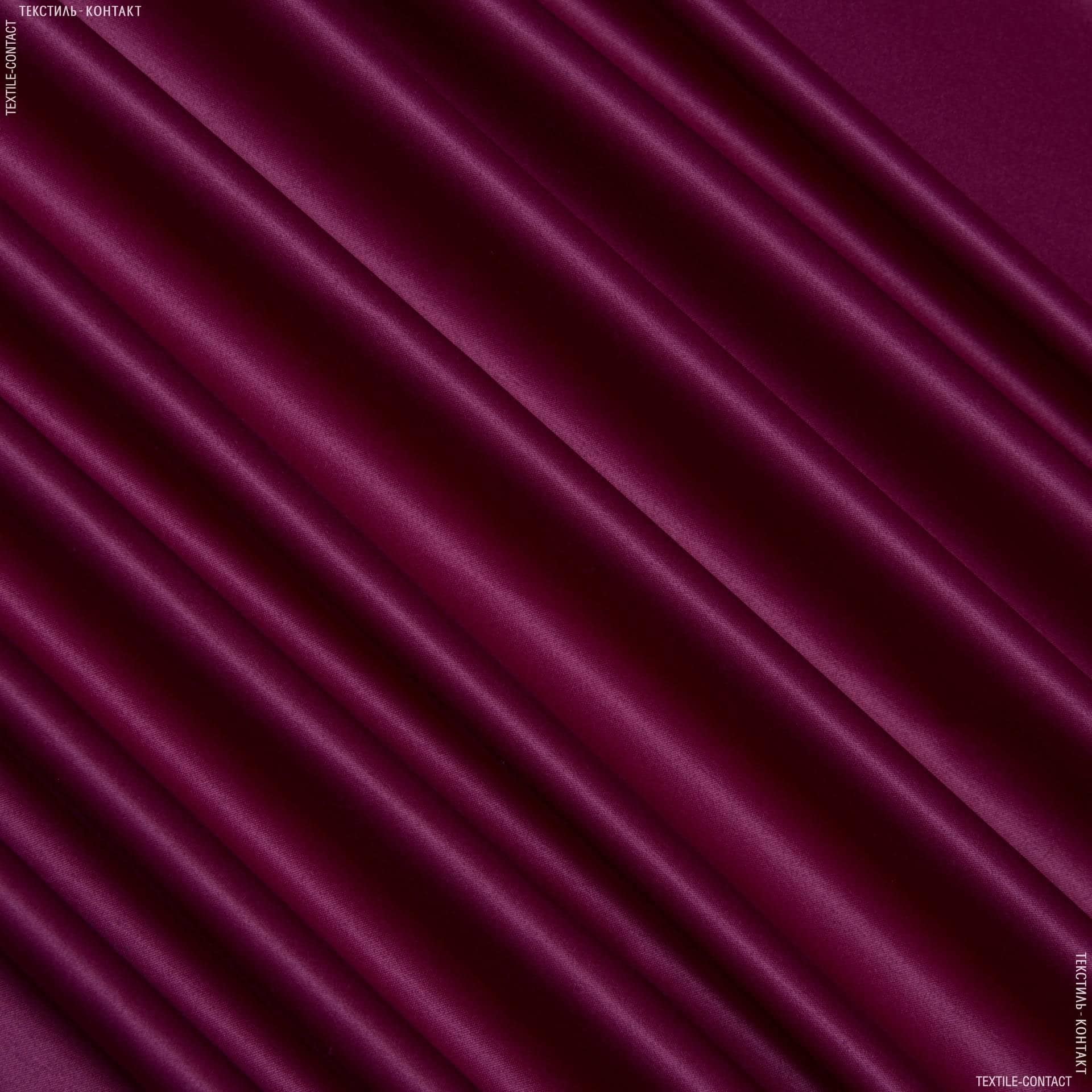 Ткани для банкетных и фуршетных юбок - Ткань для скатертей сатин Арагон-1 бордовая