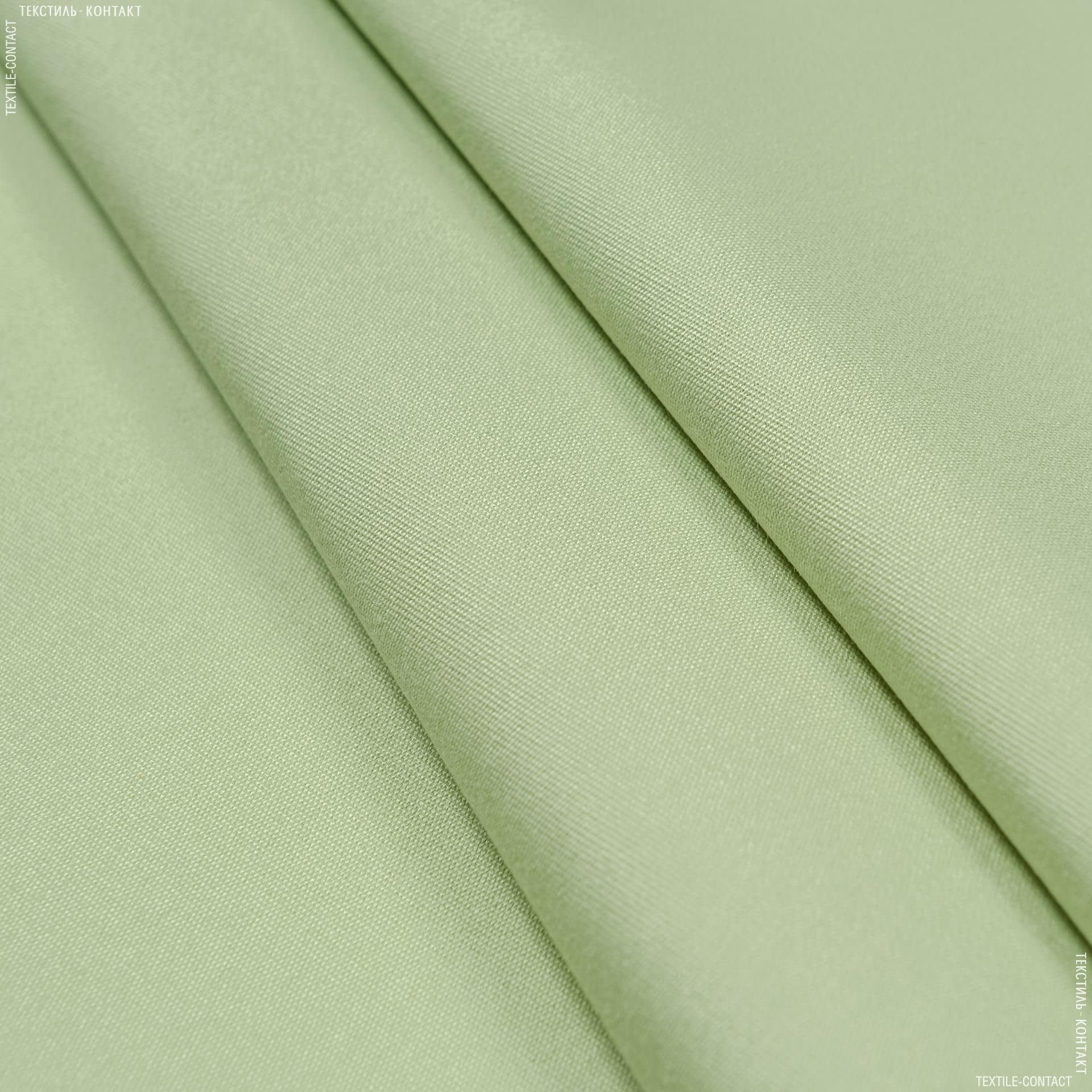Тканини портьєрні тканини - Дралон /LISO PLAIN колір зелений чай
