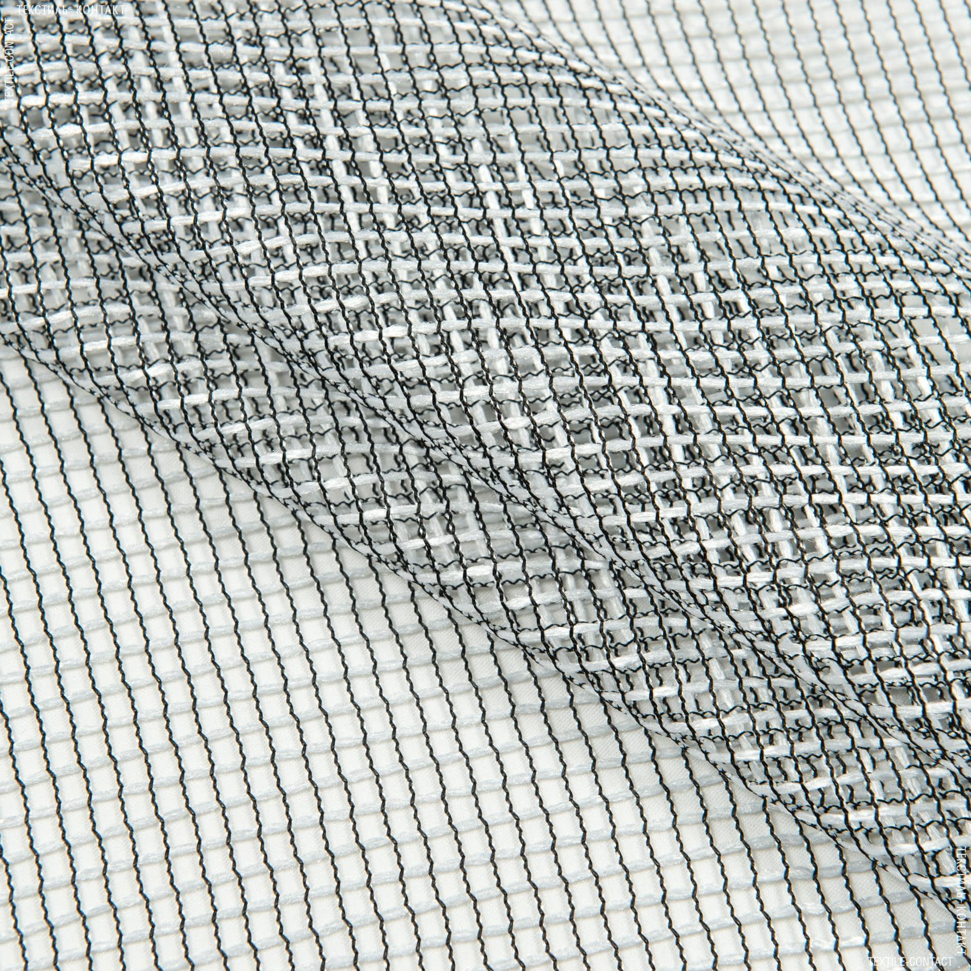 Ткани для драпировки стен и потолков - Тюль  с утяжелителем сетка урсула