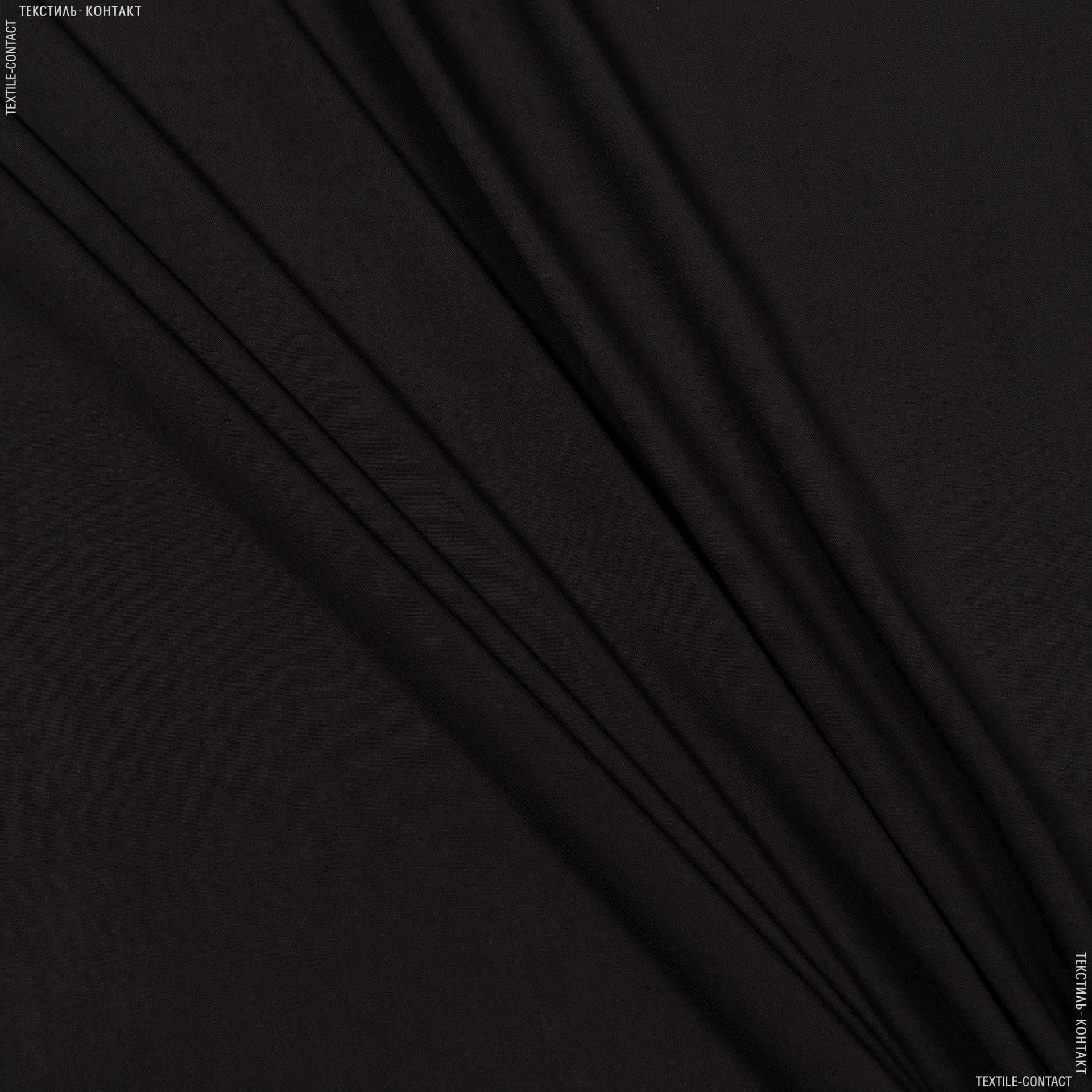 Ткани для платьев - Штапель Фалма темно-коричневый