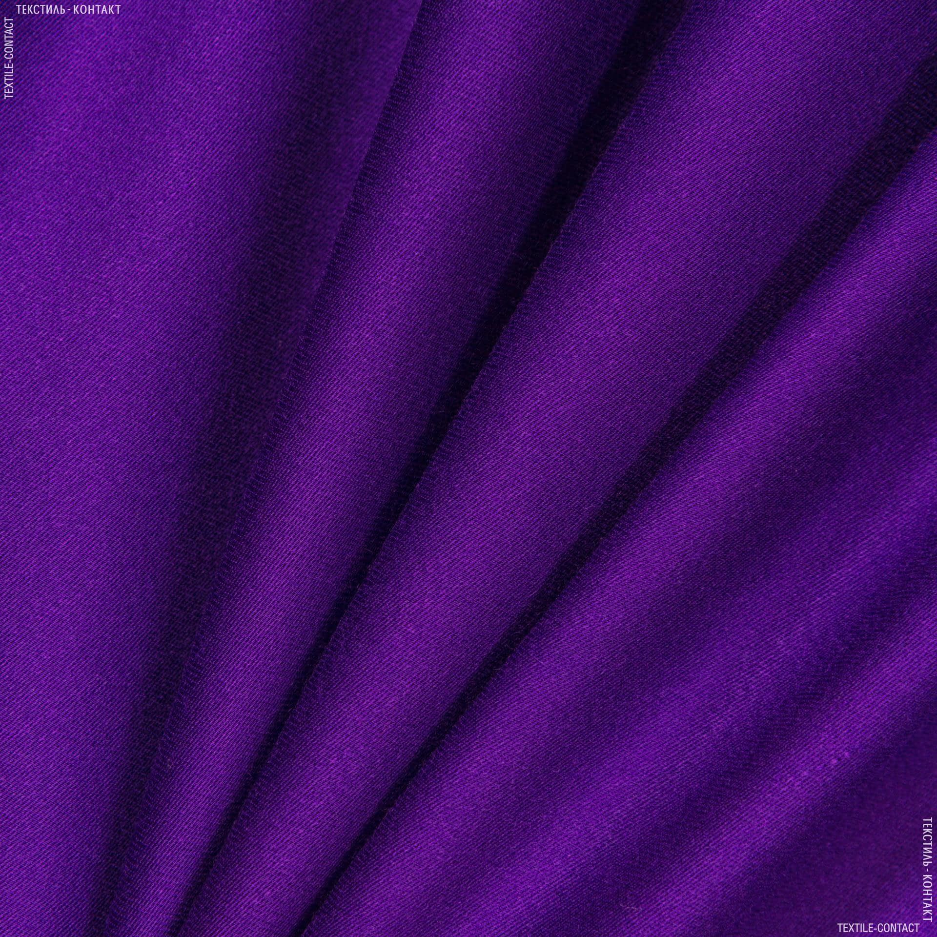 Тканини для суконь - Платтяний сатин віскозний фіолетовий
