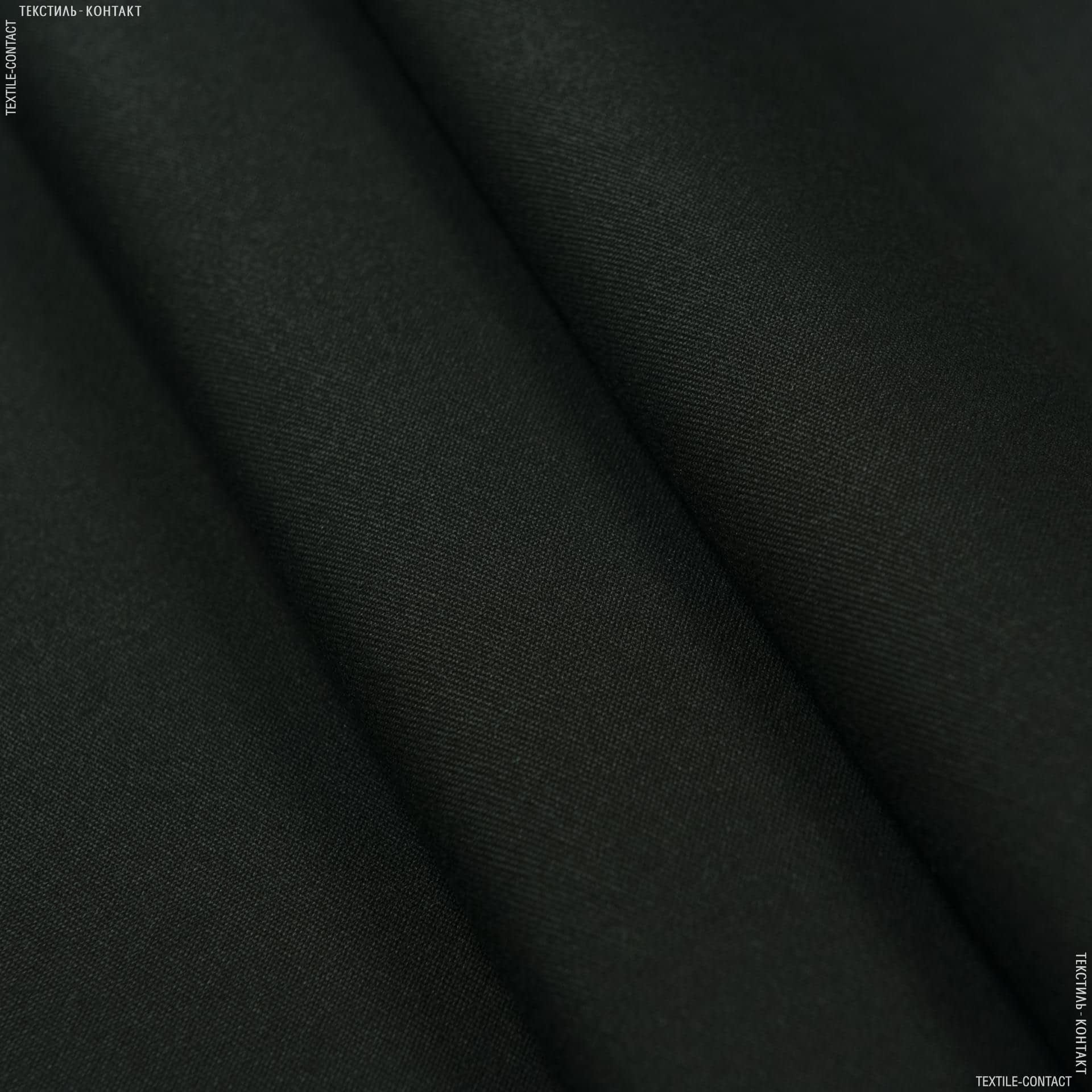 Ткани портьерные ткани - Дралон /LISO PLAIN черный