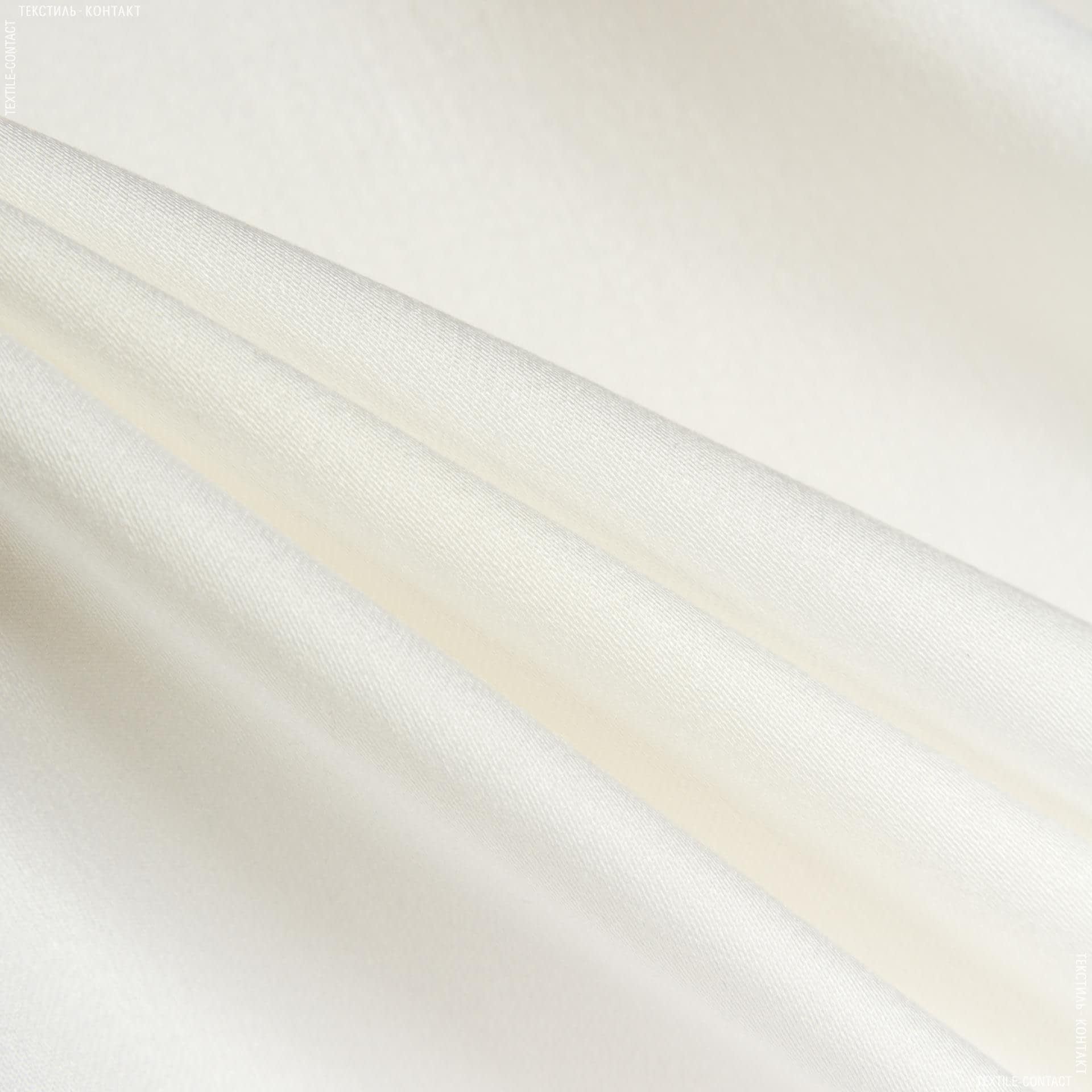 Тканини для штанів - Костюмний сатин віскозний молочний