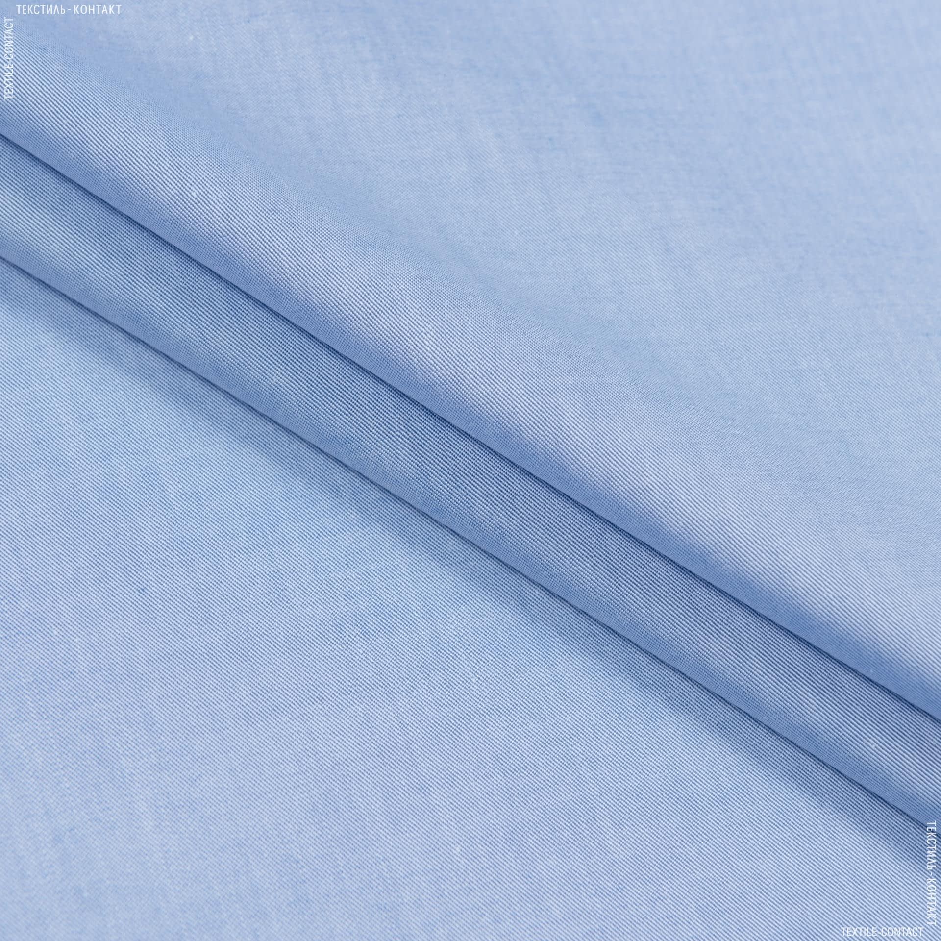 Ткани для детской одежды - Сорочечная  alex голубая