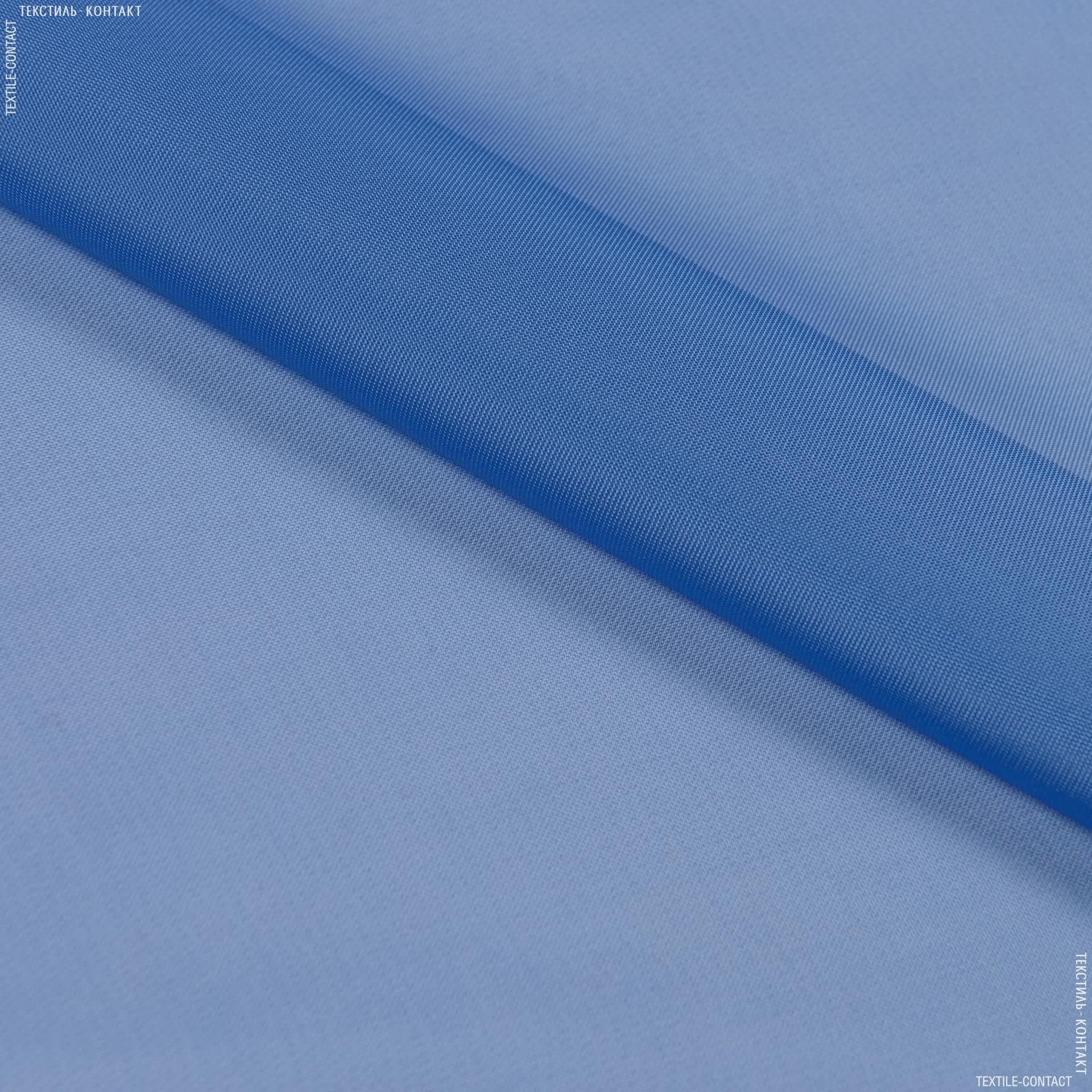 Тканини гардинні тканини - Тюль вуаль колір волошка