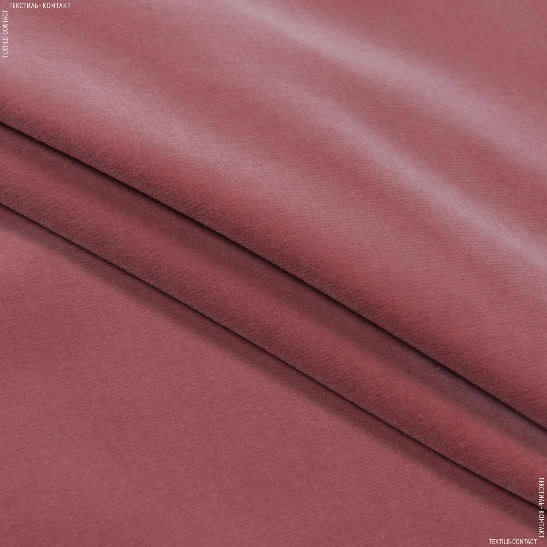 Тканини для меблів - Велюр Белфаст/ BELFAST  т.рожевий сток