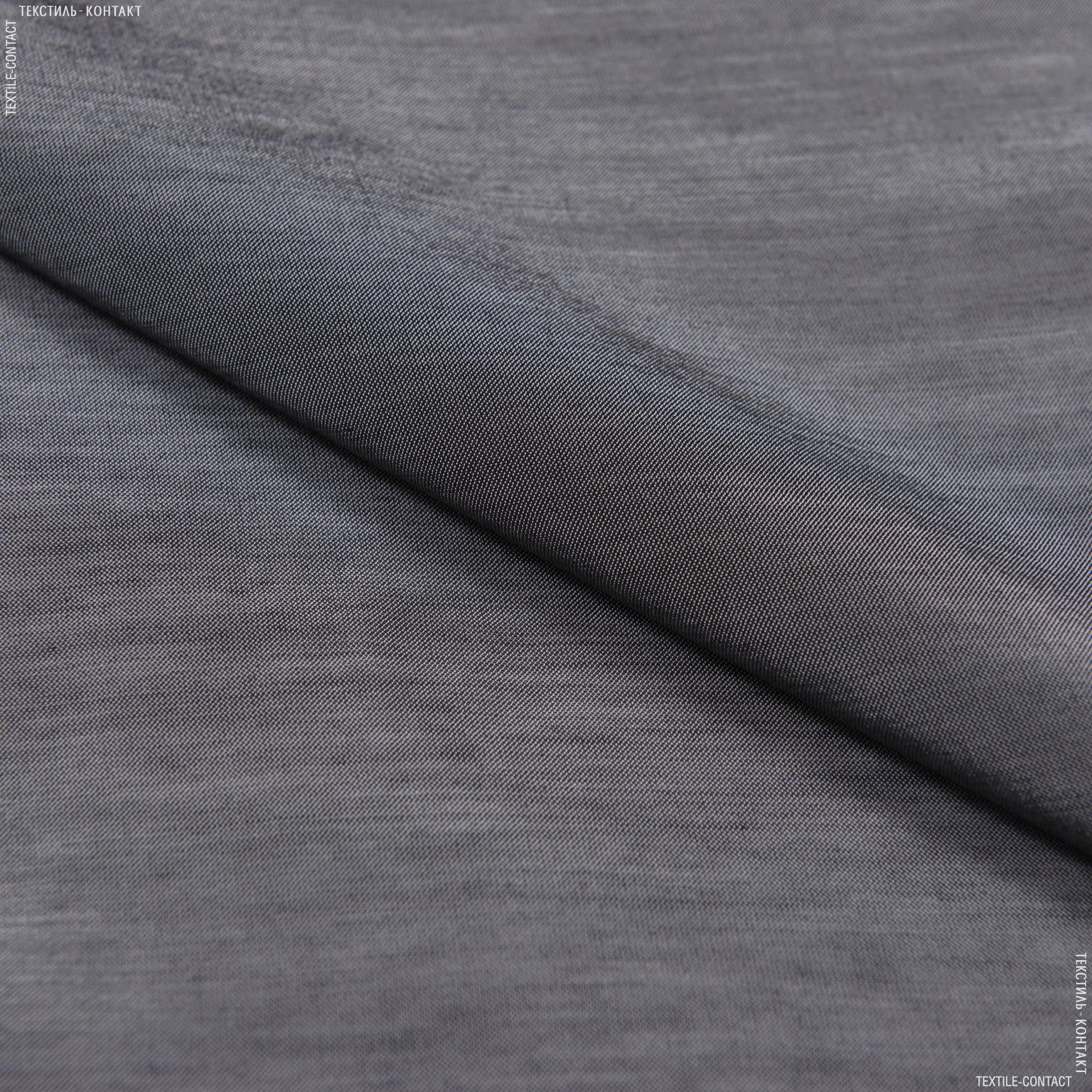 Ткани для платьев - Батист маркизет KOPRINO хамелеон серый