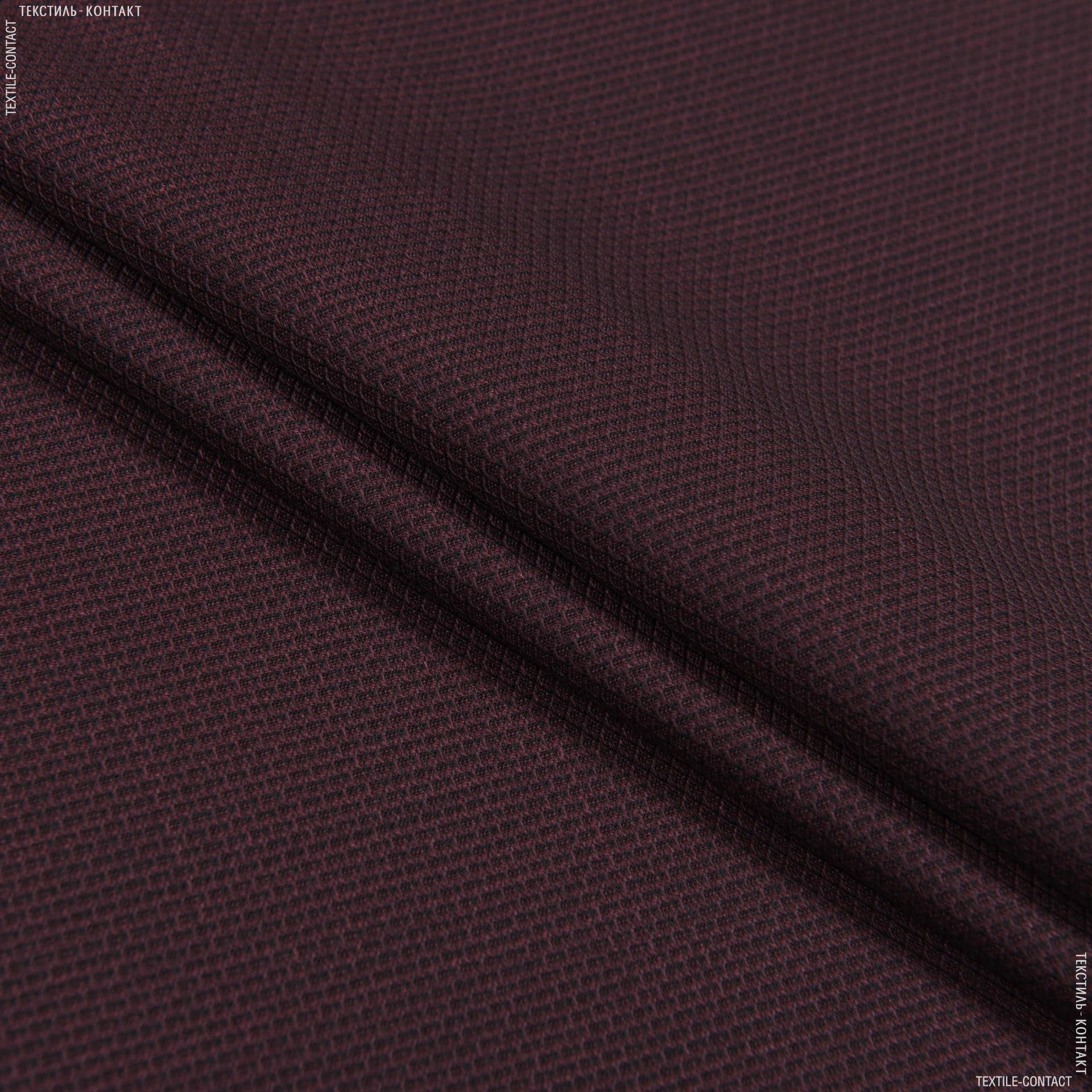 Тканини для штанів - Костюмна CONTE темно-бордова