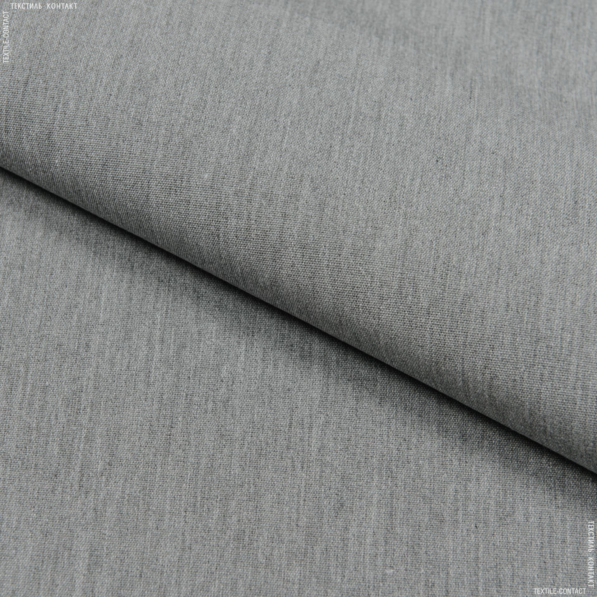 Ткани портьерные ткани - Дралон Распа /RASPA т.серый