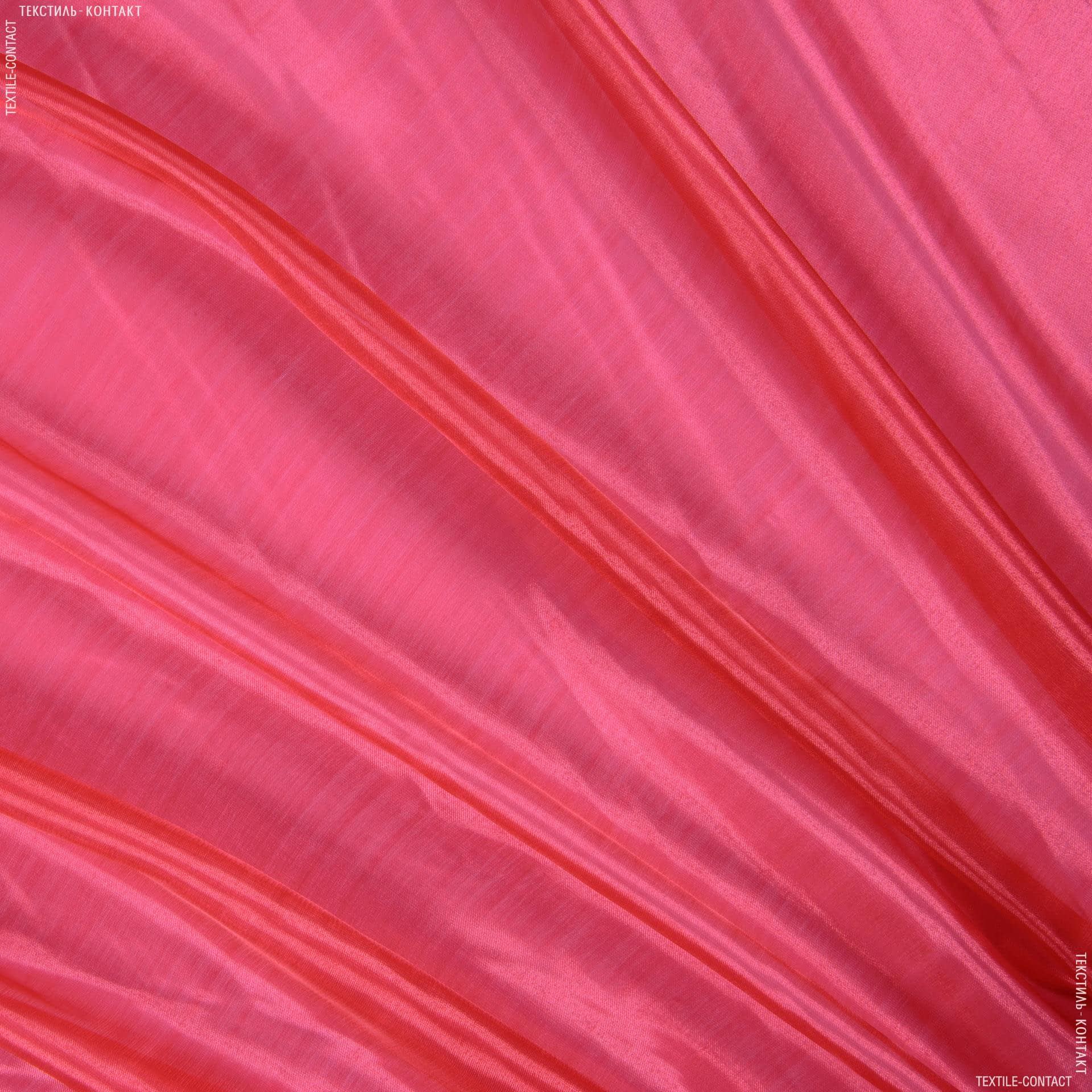 Тканини для костюмів - Органза кристал світло-вишневий