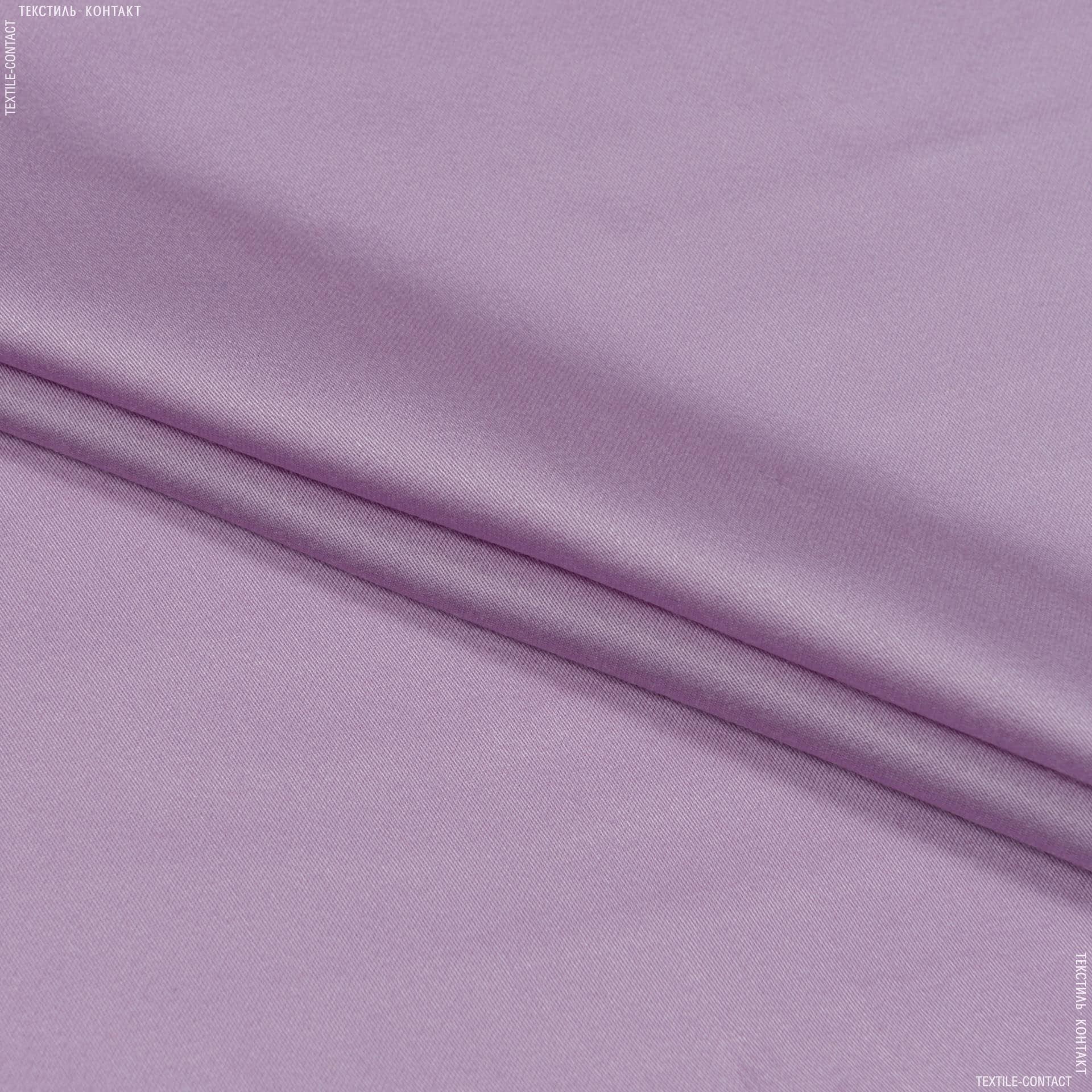 Тканини для суконь - Платтяний сатин світло-бузковий