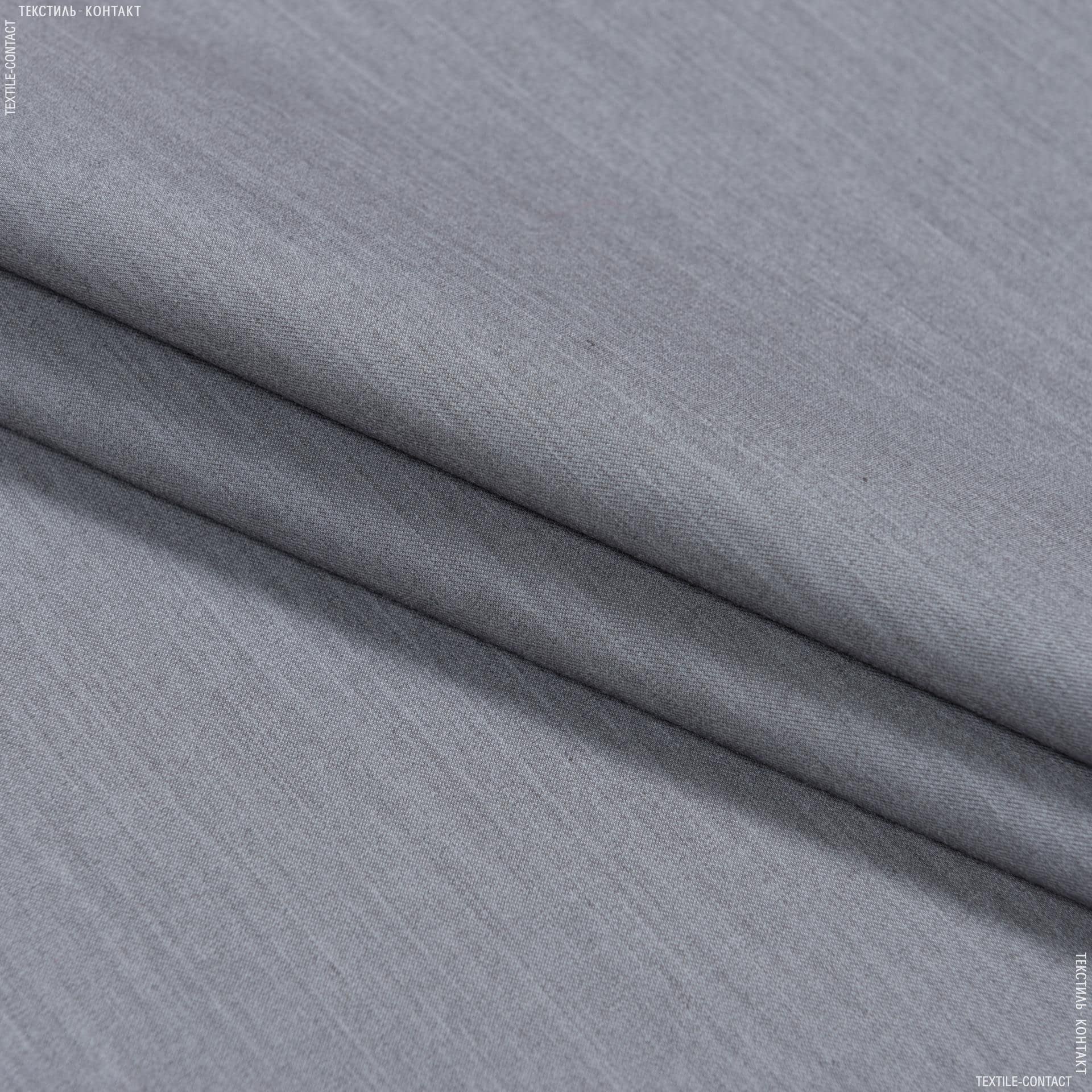 Ткани для брюк - Костюмная тесла-1 меланж серый