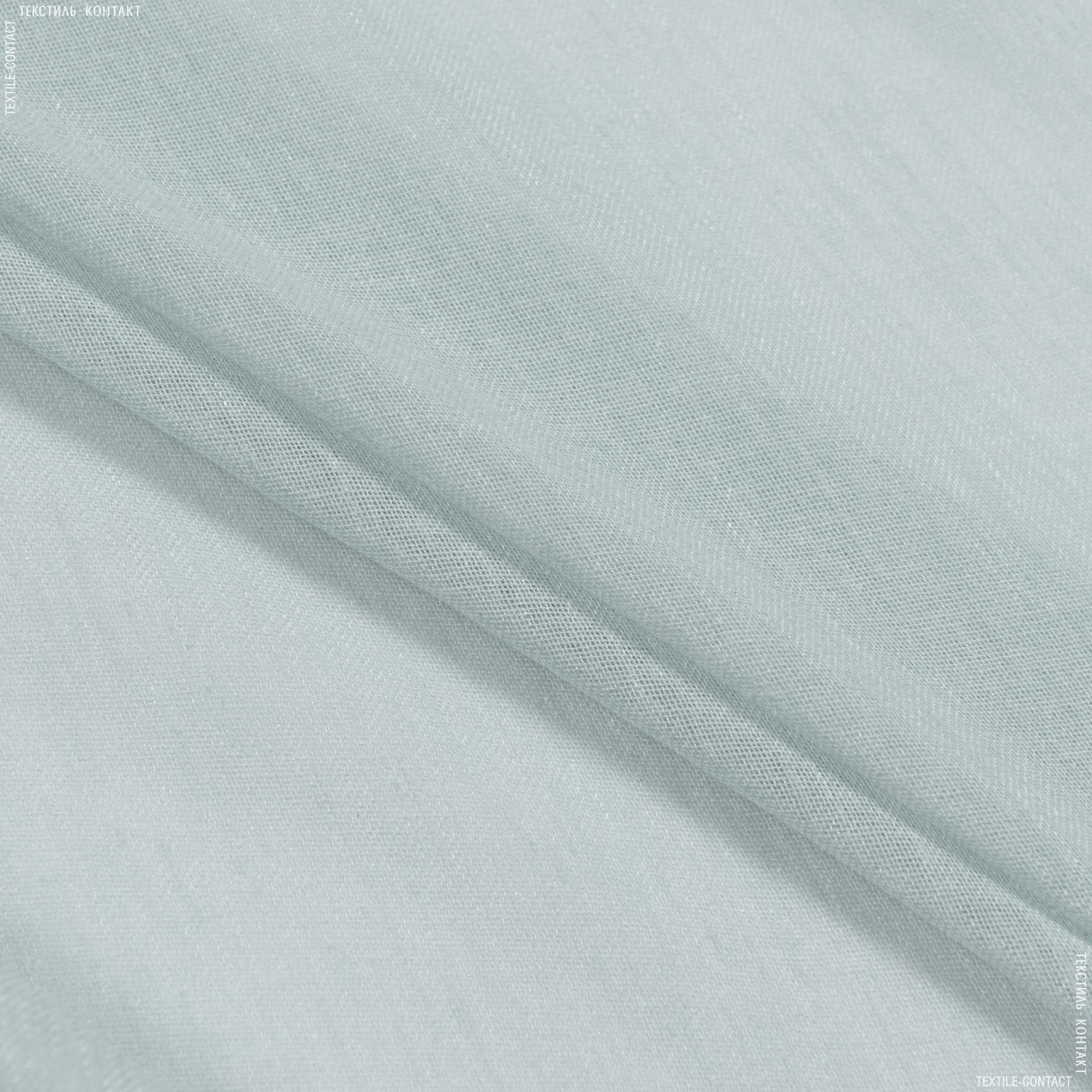 Ткани гардинные ткани - Тюль кисея  Мелодия цвет св.лазурь