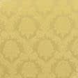 Ткани портьерные ткани - Декоративная ткань Дамаско/DAMASKO  вензель светло желтая