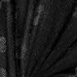 Ткани для платьев - Трикотаж с люрексом черный