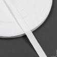 Ткани тесьма - Декоративная киперная лента белая 15 мм