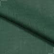 Ткани для костюмов - Лен сорочечный умягченный зеленый