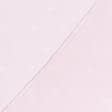 Ткани для тюли - Тюль Астер цветы сердечки фон розовый с утяжелителем
