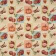 Ткани портьерные ткани - Жаккард Глория тыквы оранжевые