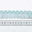 Ткани фурнитура для декора - Бахрома кисточки Кира матовая лазурь 30 мм (25м)