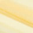 Тканини для тюлі - Тюль   вуаль креш з обважнювачем жовтий