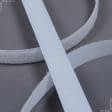 Тканини фурнітура і аксесуари для одягу - Липучка Велкро пришивна м'яка частина світло сіра 20мм/25м