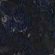 Тканини жаккард - Костюмний трикотаж  фукро синьо-чорний
