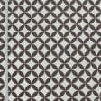 Ткани для римских штор - Декоративная ткань Арена Аквамарин т.коричневая