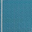 Ткани для декоративных подушек - Экокоттон бабочки фон синий т.голубой