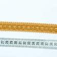Тканини фурнітура для декора - Тасьма окантувальна Солар колір яскраве золото 20 мм