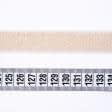 Ткани фурнитура для игрушек - Липучка Велкро пришивная мягкая часть светло бежевая  20мм/25м