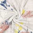 Ткани пледы - Плед флисовый хризантема 220х195