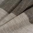 Ткани для штор - Портьерная ткань Джут полоса бежевый, коричневый