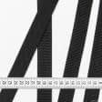 Ткани фурнитура и аксессуары для одежды - Тесьма / стропа ременная стандарт 25 мм черная