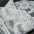 Ткани свадебная ткань - Декоративное кружево  лада молочный  