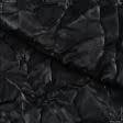 Тканини для одягу - Платтяний атлас Модісат креш чорний
