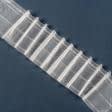 Ткани фурнитура для декора - Тесьма шторная Карандашная на трубу з кармашками прозрачная КС-1:2 100мм±0.5мм/100м