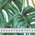 Тканини для дому - Декоративна тканина лонета Джимена монстера т. зелена