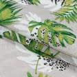 Ткани портьерные ткани - Декоративная ткань селва /selva мелкий лист/selva  зеленый