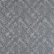 Ткани для декоративных подушек - Жаккард  Зели  штрихи т. серый