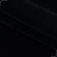 Тканини для декоративних подушок - Велюр Метро з вогнетривким просоченням чорний СТОК