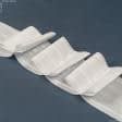 Ткани все ткани - Тесьма шторная Бантовые складки матовая КС-1:3 100мм±0.5мм/100м