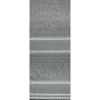 Ткани тюль - Тюль вышивка Николет  молочный с блеском 300/270 см  з фестоном (175665)