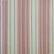 Тканини портьєрні тканини - Декоративна тканина Саймул Ерін смуга фрез, оливка, молочна